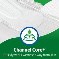 FitRight OptiFit Briefs, Ultra Absorbent, Disposable Adult Briefs with Tabs, Large, 44"-56", 20 Count