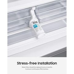 SAMSUNG DA29-00020B Genuine Filter for Refrigerator Water and Ice, Carbon Block Filtration for Clean, Clear Drinking Water, 6-Month Life, HAF-CIN/EXP (Choose Pack)