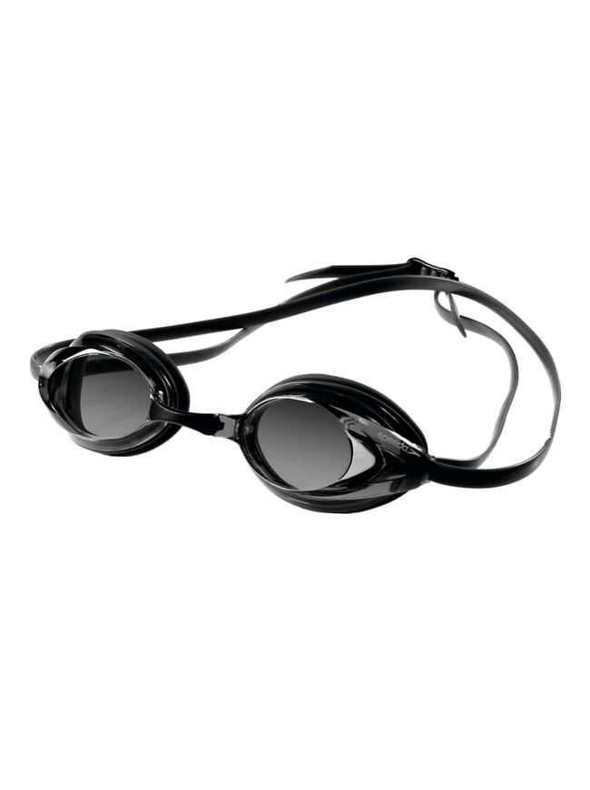 Speedo Vanquisher Optical Competition Swim Swimming Goggles Smoke Diopter -6.0