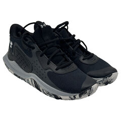 Under Armour Unisex-Adult Jet '23 Basketball Shoe Black/Jet Gray/White Men-8.5