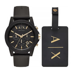 AX Armani Exchange Chronograph Watch for Men with Leather, Stainless Steel or Silicone Band