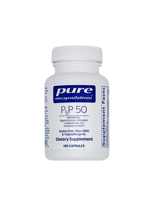 Pure Encapsulations P5P 50 - Activated Vitamin B6 180 Capsules