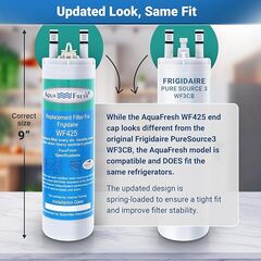 Aquafresh WF3CB Compatible Refrigerator Water Filter Replacement for WF3CB, PureSource 3, 706465, 242086201, 242086203, 242294501, 242069601, AP4567491, PS3412266, WF425
