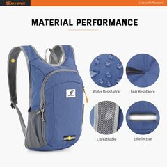 SKYSPER Small Daypack 10L Hiking Backpack Packable Lightweight Travel Day Pack for Women Men, Royal Blue