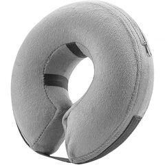 BENCMATE PROTECTIVE INFLATABLE COLLAR FOR DOGS AND CATS - SOFT PET RECOVERY COLLAR DOES NOT BLOCK VISION E-COLLAR-SIZE MEDIUM