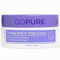 goPure Firming Butt & Thigh Cream – Smooths the look of dimpled texture, fades the look of stretch marks - Clinically Tested