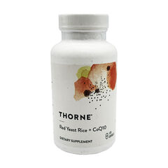 Thorne Choleast Red Yeast Rice + CoQ10 - 120 caps Exp 06/2025