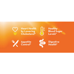 Metamucil Psyllium Husk Powder, Orange Flavor, Sugar-Free, 180 Teaspoons