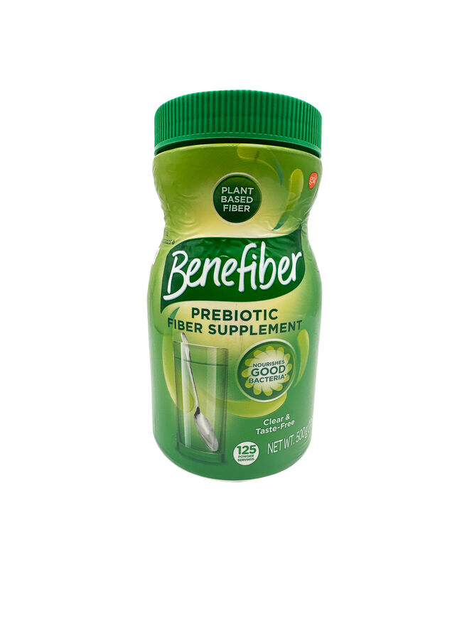 Benefiber Prebiotic Fiber Supplement 125 Powder Servings - 17.6 oz