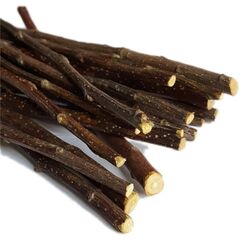 sharllen 100g (3.5oz) Apple Sticks Pet Snacks Chew Toys for Guinea Pigs Chinchilla Squirrel Rabbits Hamster