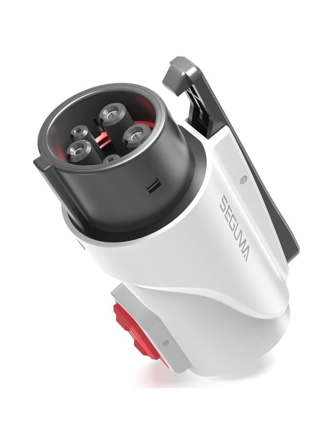 NACS to J1772 Adapter, Max 80Amp 250V J1772 EV Charging Adapter to Tesla Charger, Compatible with Tesla High Power Wall Connector, Home Mobile Chargers, Destination Charger, Suits for SAE J1772 EVs