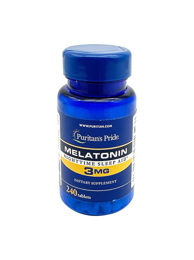 Puritan's Pride Melatonin 3 mg 240 Tablets