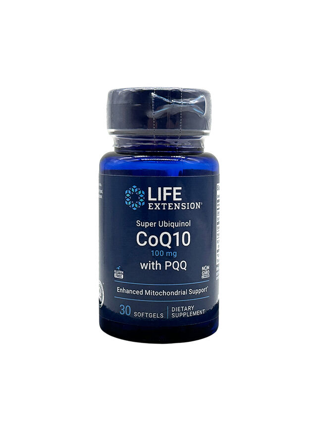 Life Extension Super Ubiquinol CoQ10 with PQQ, 100 mg, 30 softgels
