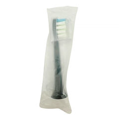 Senyum Replacement Toothbrush Heads Compatible with Philips Sonicare - Black - Snap On - 8 pack