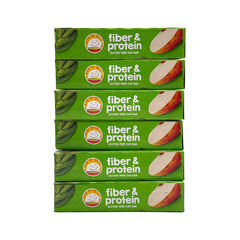 Happy Tot Fiber & Protein Soft-Baked Oat Bars, Apple & Spinach 5 Count (6 Pack)