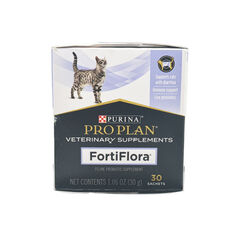 Purina Pro Plan Veterinary Supplements FortiFlora - Probiotic Supplement for Cats - 30 Sachets