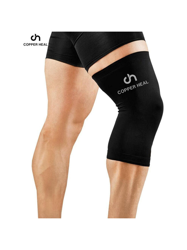COPPER HEAL Compression Knee Sleeve - Large