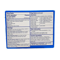 Children's Claritin 5 mg 24 Hour Non-Drowsy Grape Flavor 40 Tablets