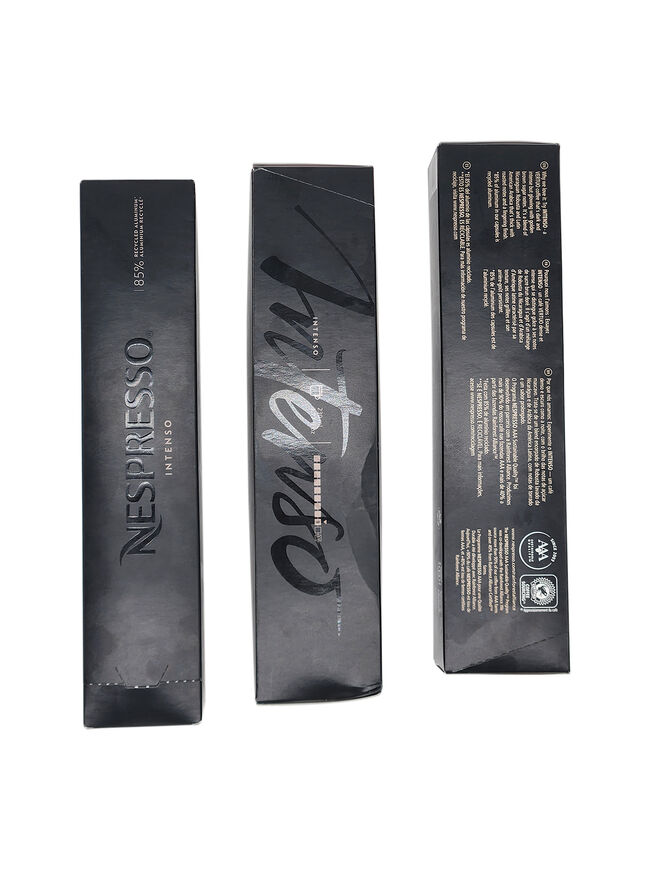 Nespresso Original Capsules Vertuo Intenso Dark Roast Coffee 10 Count (3 Pack)