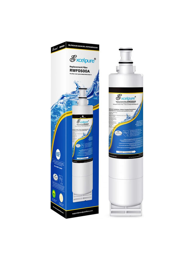 Excelpure RWF0500A Replacement Refrigerator Water Filter, 1 Pack