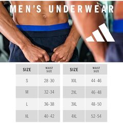 adidas Men's Microfiber Boxer Briefs Underwear (Multipack) Athletic Stretch-Fit Black/Collegiate Royal Blue/Scarlet Redperformance (X-Large)